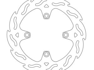 Moto-Master Flame Jarrulevy taakse Triumph: T1050 Speed Triple ABS