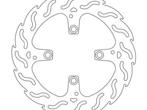 Moto-Master Flame Jarrulevy taakse 1198, S, Streetfighter, 1098