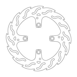 Moto-Master Flame Jarrulevy taakse 1198, S, Streetfighter, 1098