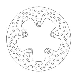 Moto-Master Halo Jarrulevy taakse Suzuki: GS600F/650F/1200F Bandit, GSX600F/750F