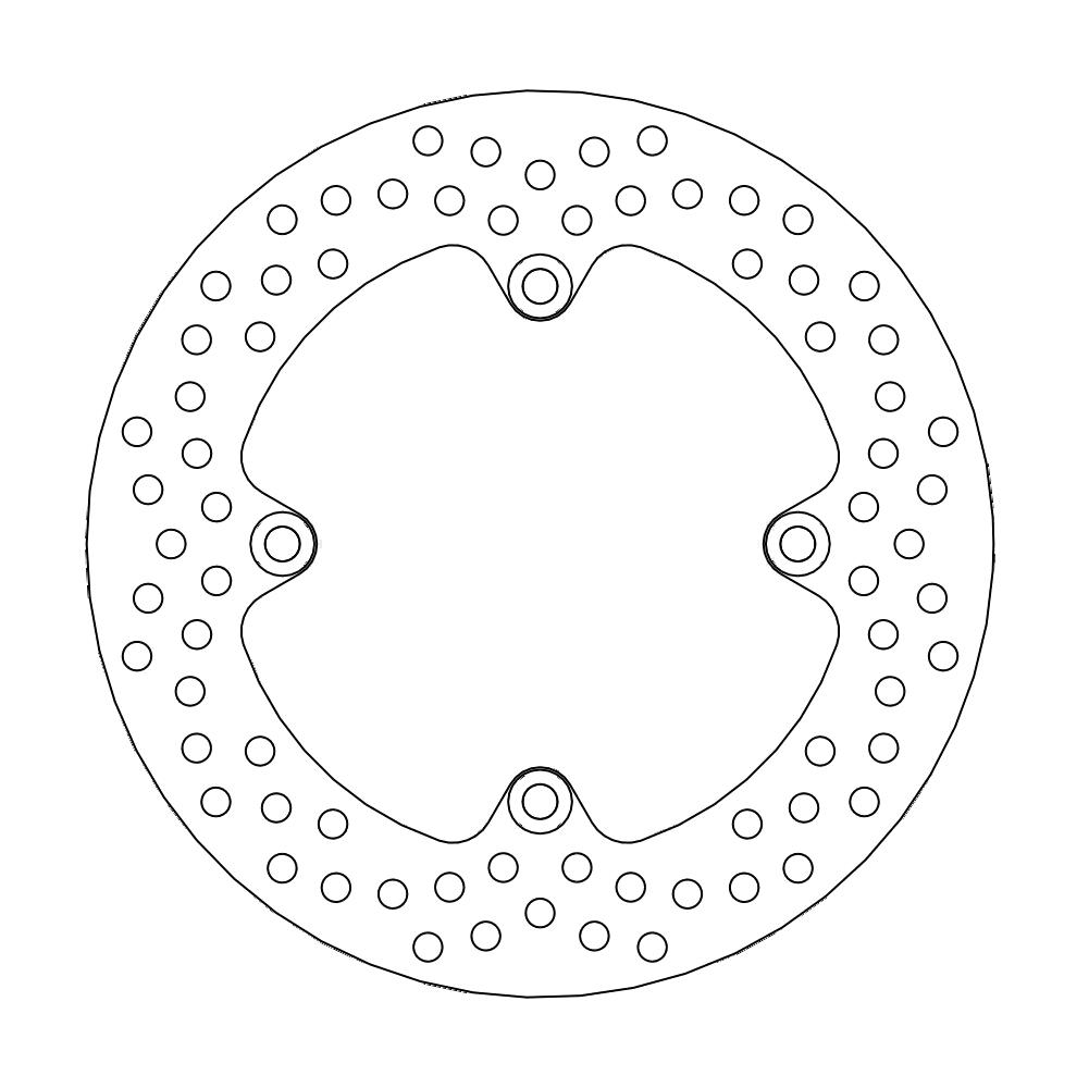 Moto-Master Halo Jarrulevy taakse Ducati: 748R/S/Biposto, 916SP/SPS/Strada/Racin