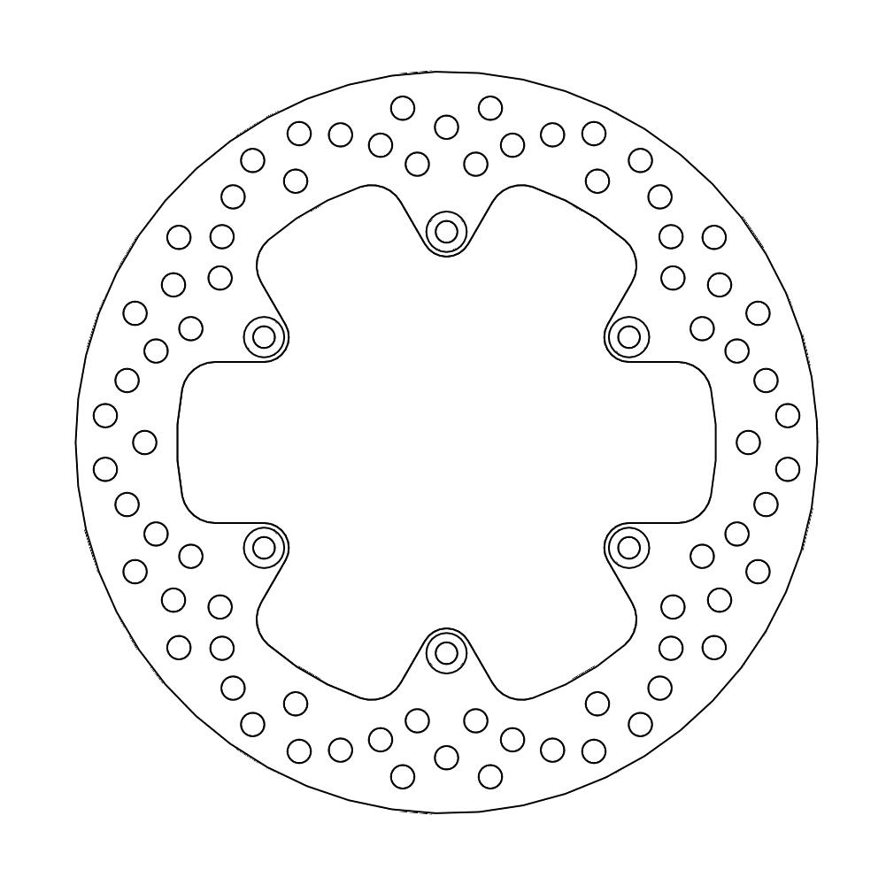 Moto-Master Halo Jarrulevy taakse KTM, Husaberg