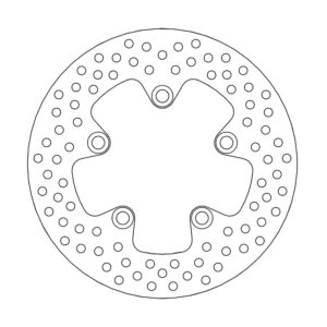 Moto-Master Halo Jarrulevy taakse Suzuki: GSXR600/750/1000, SV650S/1000S, TL1000