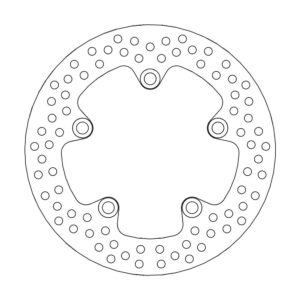Moto-Master Halo Jarrulevy taakse Yamaha: YZF R1/R6