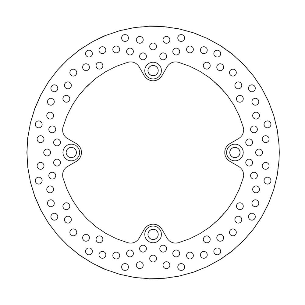 Moto-Master Halo Jarrulevy taakse Honda: XRV750, Varadero 1000 ABS
