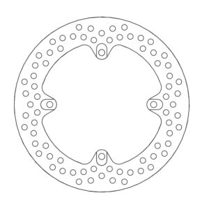 Moto-Master Halo Jarrulevy taakse MV Agusta: Brutale 750S/910S/910R/989/990/1078