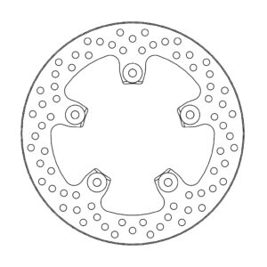Moto-Master Halo Jarrulevy taakse KTM: 690SMR/Duke R/SM Prestige, 950SMR/SMT, 99