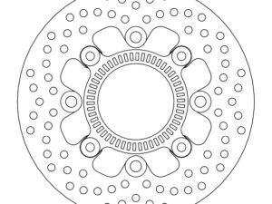 Moto-Master Halo Jarrulevy taakse Kawasaki: ER-6F/N ABS, Versys ABS