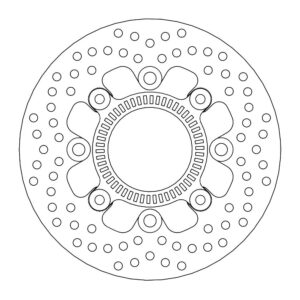 Moto-Master Halo Jarrulevy taakse Kawasaki: ER-6F/N ABS, Versys ABS