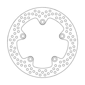 Moto-Master Halo Jarrulevy taakse Suzuki: GSR600/ABS, GSR750, SFV650 Gladius, GS