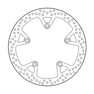 Moto-Master Halo Jarrulevy taakse BMW: K1200GT, K1300GT (6mm disc)