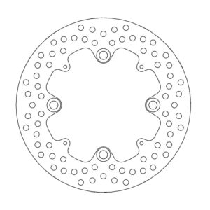 Moto-Master Halo Jarrulevy taakse Honda: CBR600RR ABS