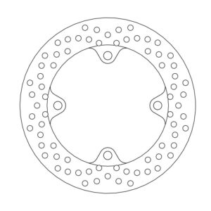 Moto-Master Halo Jarrulevy taakse Honda: CBR1000RR Fireblade ABS
