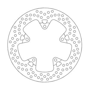 Moto-Master Halo Jarrulevy taakse Aprillia: Shiver 750/ABS, Dorsoduro 750/1200/A