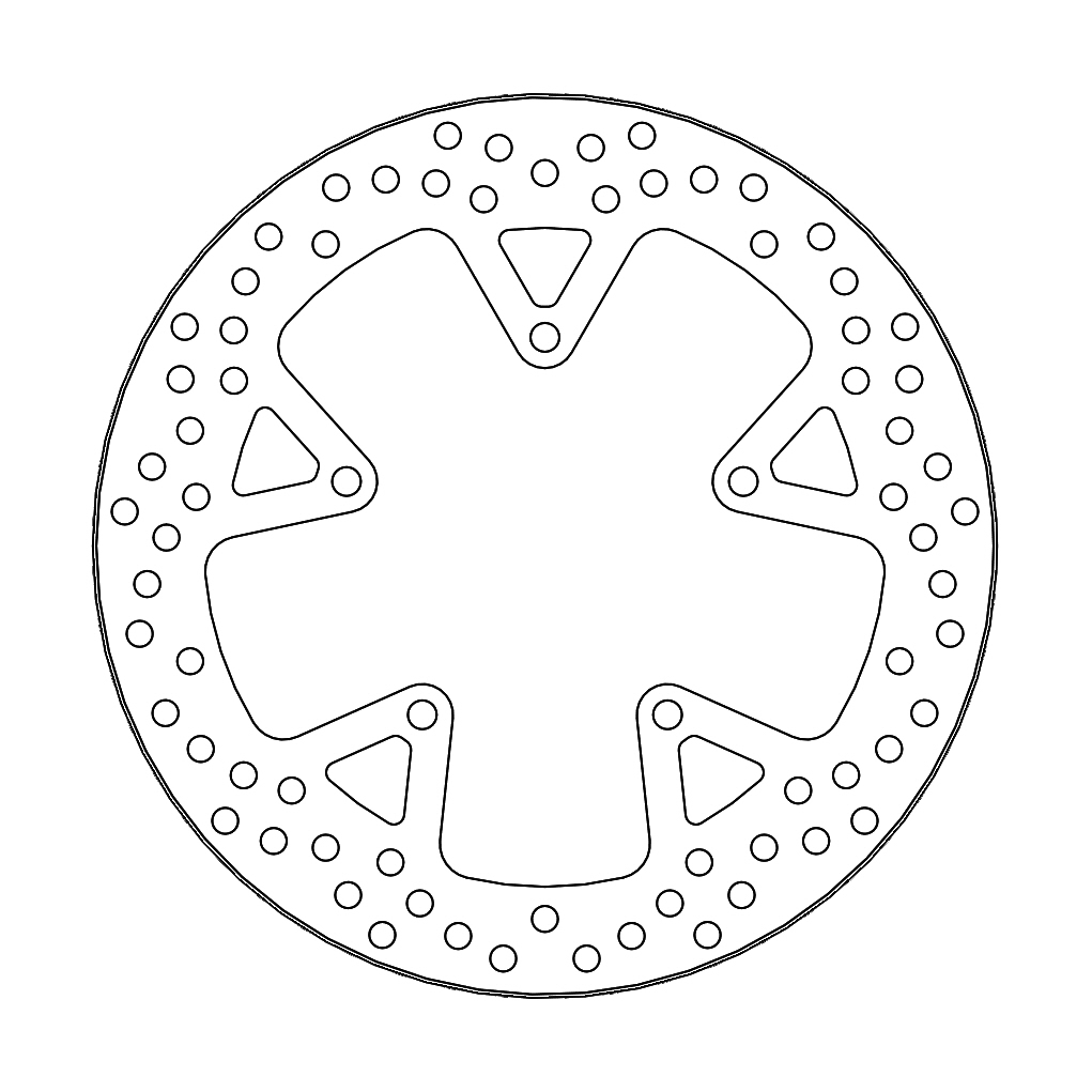 Moto-Master Halo Jarrulevy taakse Aprillia: Mana 850 ABS