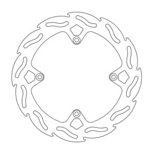 Moto-Master Flame Jarrulevy taakse oversize KTM: SX85, Freeride