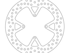 Moto-Master Halo Jarrulevy taakse Suzuki: GS400F/Bandit, GS500E, GSX600F/FM, GSX