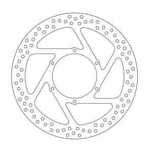 Moto-Master Halo Jarrulevy eteen BMW: F650/ST