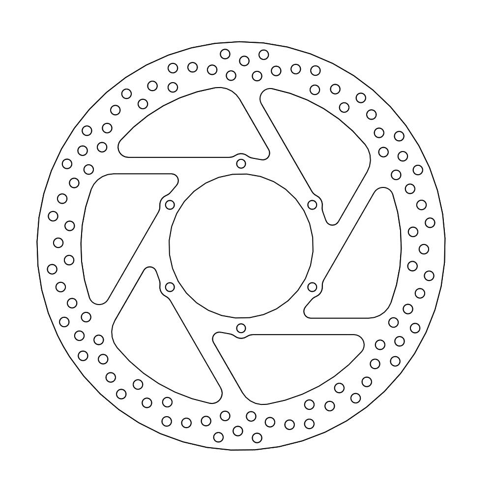 Moto-Master Halo Jarrulevy eteen BMW: F650/ST