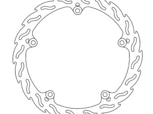 Moto-Master Flame Jarrulevy eteen oikea NC 700 D, S, X Crossover, DCT