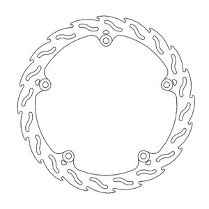 Moto-Master Flame Jarrulevy eteen oikea NC 700 D, S, X Crossover, DCT