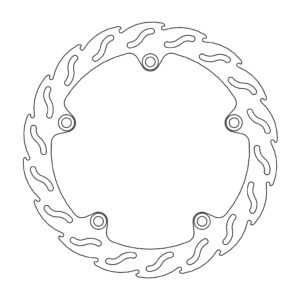 Moto-Master Flame Jarrulevy taakse VFR 1200 F, FA, X, Crosstourer, Dual Clutch