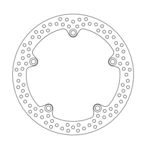 Moto-Master Halo Jarrulevy taakse Honda: VFR1200 F/FA/X Crosstourer