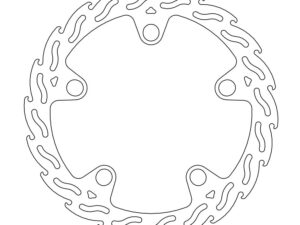 Moto-Master Flame Jarrulevy eteen vasen VFR 1200X, Crosstourer