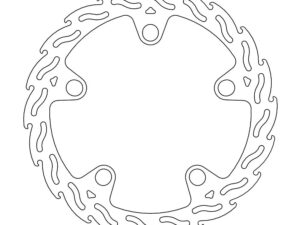 Moto-Master Flame Jarrulevy eteen oikea VFR 1200X, Crosstourer