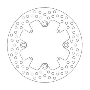 Moto-Master Halo Jarrulevy taakse Honda: CBR250R