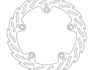 Moto-Master Flame Jarrulevy eteen vasen BMW: C600 Sport/C650GT