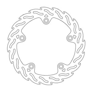 Moto-Master Flame Jarrulevy eteen oikea BMW: C600 Sport/C650GT