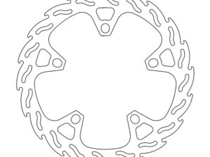 Moto-Master Flame Jarrulevy eteen oikea SRV 850, ABS