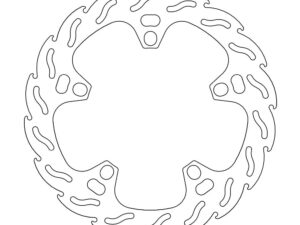 Moto-Master Flame Jarrulevy taakse SRV 850, ABS