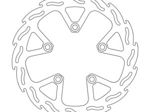 Moto-Master Flame Jarrulevy taakse Tiger Explorer