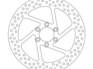 Moto-Master Halo Jarrulevy eteen Suzuki: VS600GL Intruder, VS800GL Intruder, VS1