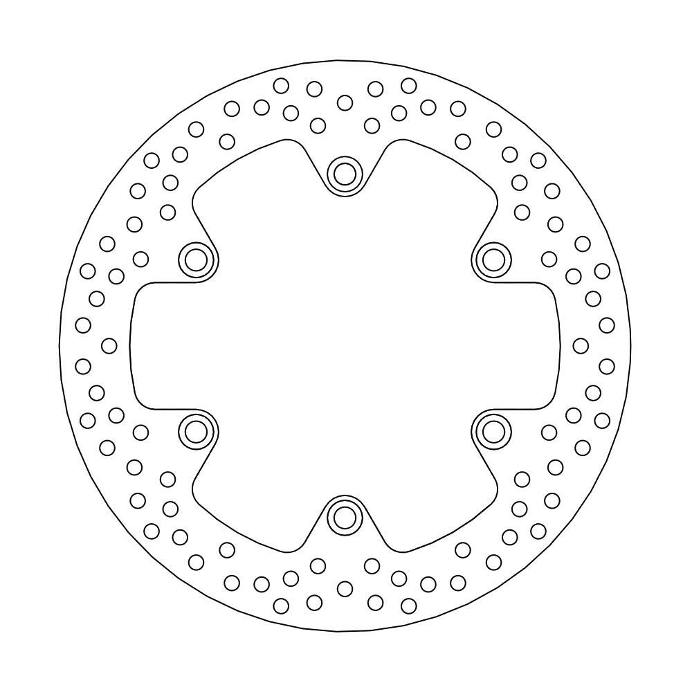 Moto-Master Halo Jarrulevy Honda: NT650/700V Deauville, CBX750 F1/F2, Pacific Co