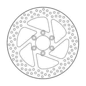 Moto-Master Halo Jarrulevy taakse Suzuki: VS1400 Intruder GL/GLP,VI1500 Intruder