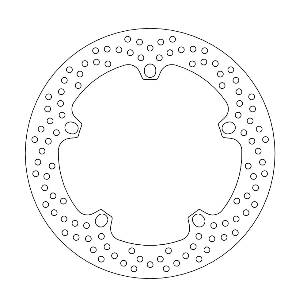 Moto-Master Halo Jarrulevy eteen R1100S, HP2 Enduro