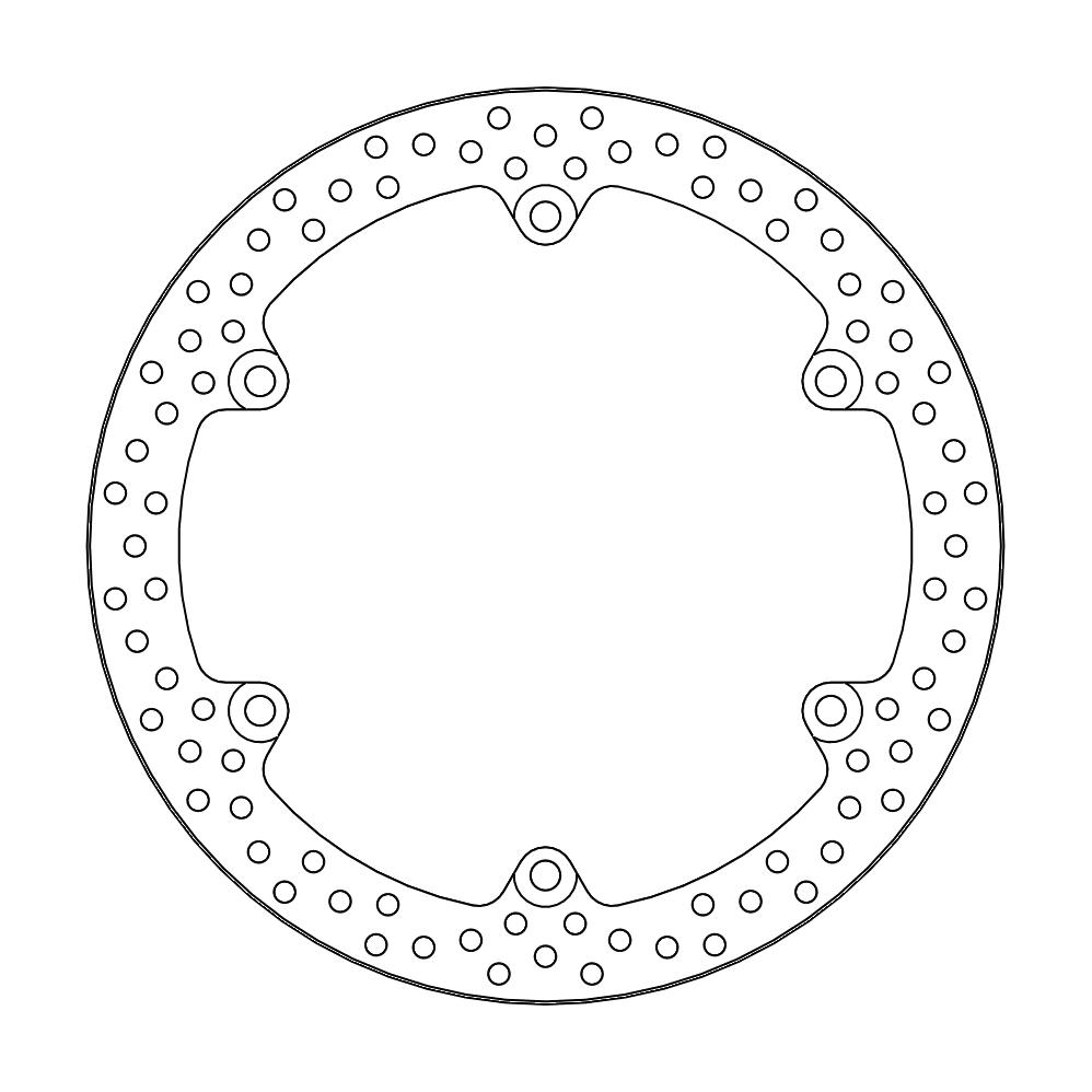 Moto-Master Halo Jarrulevy eteen Honda: CB500F/X, CBR500