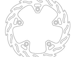 Moto-Master Flame Jarrulevy taakse Yamaha: T-Max 530/ABS