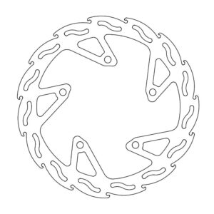 Moto-Master Flame Jarrulevy eteen Kawasaki: Ninja 300