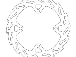 Moto-Master Factory Jarrulevy taakse Kawasaki KX / KXF 4,4mm