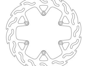 Moto-Master Flame Jarrulevy taakse KTM: Dakar 4mm