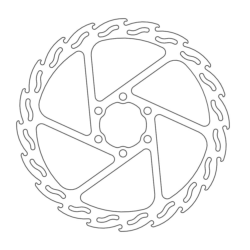 Moto-Master Flame Jarrulevy eteen KTM: RC125/200/390, Duke 125/200/390