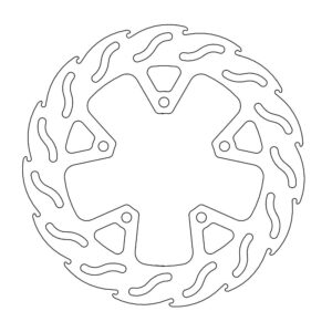 Moto-Master Flame Jarrulevy taakse KTM: 1290 Superduke