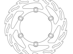 Moto-Master Flame Jarrulevy eteen Honda: CBF125