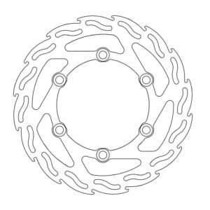 Moto-Master Flame Jarrulevy eteen Honda: CBF125