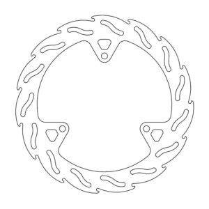 Moto-Master Flame Jarrulevy taakse Yamaha: YP 125/250