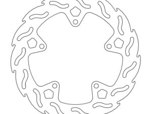 Moto-Master Flame Jarrulevy taakse Yamaha: XJ6